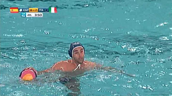 Waterpolo - Clasificación Masculino JJ.OO.: España - Italia