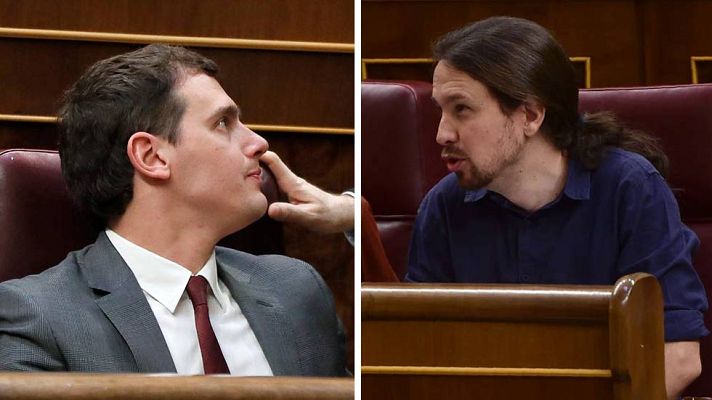 Informativo 24h - Iglesias y Rivera se enzarzan en el Congreso por el "cuñadismo ideológico"