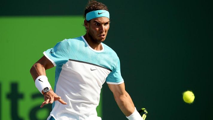 Telediario 1 - Rafa Nadal inicia su temporada de tierra