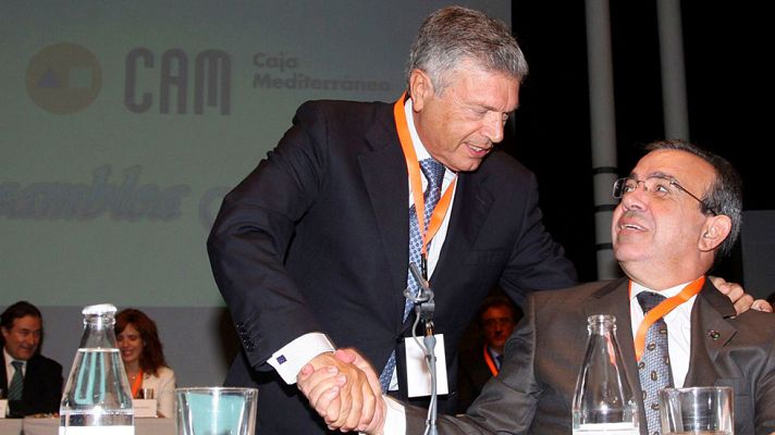 Telediario 1 - La Audiencia Nacional abre juicio a ocho exdirectivos por la quiebra de la CAM