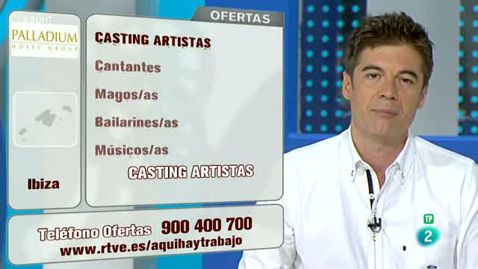 Casting para seleccionar artistas - Aquí hay trabajo | Ver