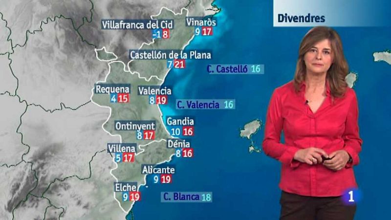 El tiempo en la Comunidad Valenciana - 07/04/16 - ver ahora