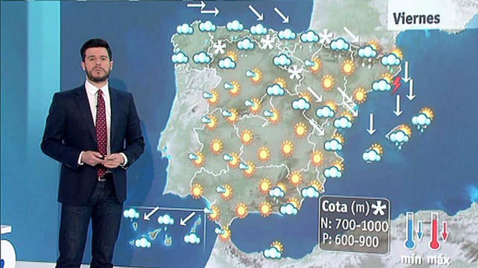Lluvias en el norte y descenso de temperaturas en casi toda España