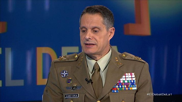 El debat de La 1 - Entrevista Tinent General Ricardo Álvarez-Espejo