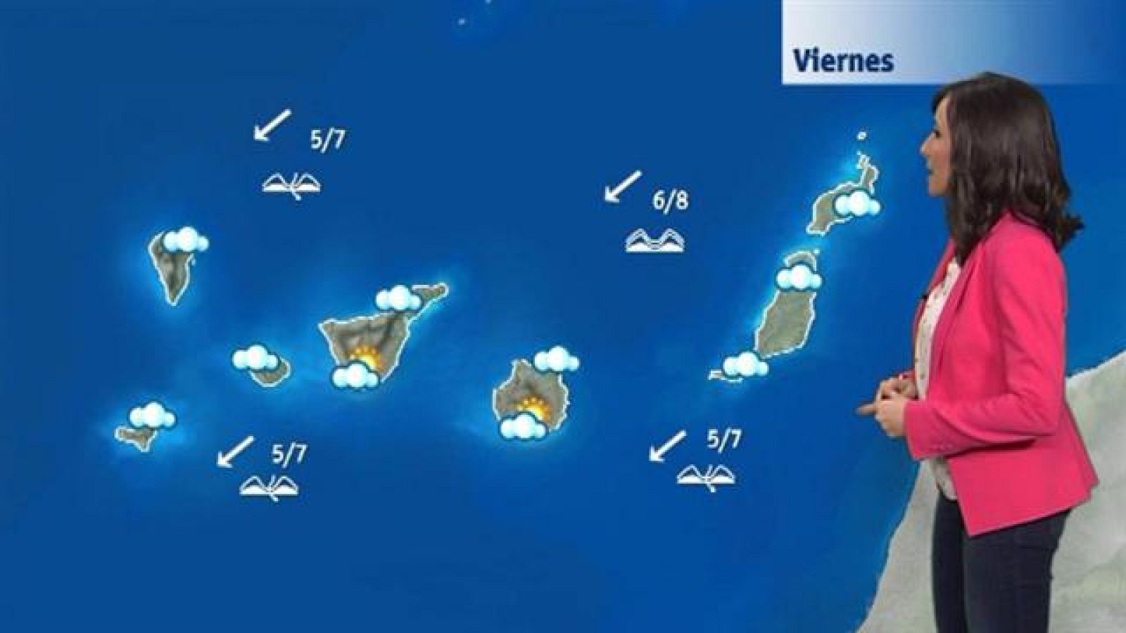 El tiempo en Canarias - 08/04/2016