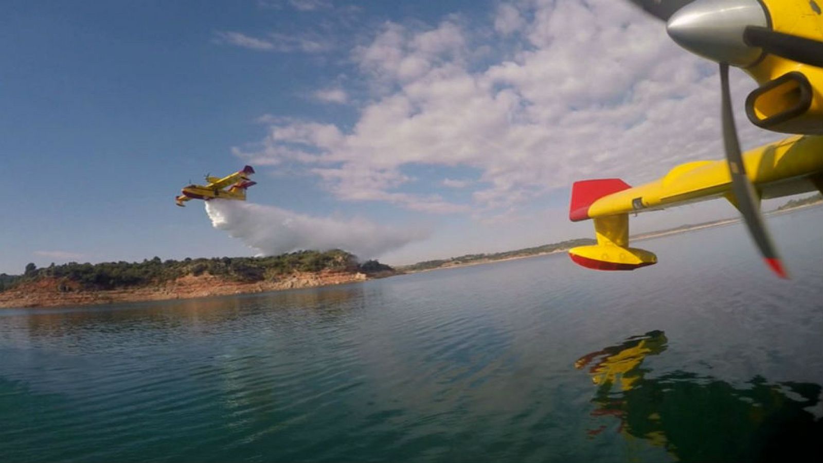 Lucha aérea contra el fuego