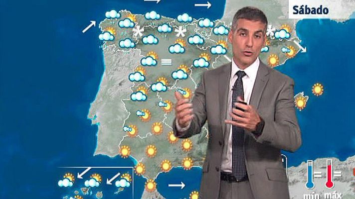 El tiempo - Lluvia en el norte y temperaturas al alza en gran parte del país