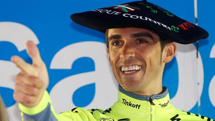 Telediario 1 - Contador avisa y ya sueña con el Tour de Francia