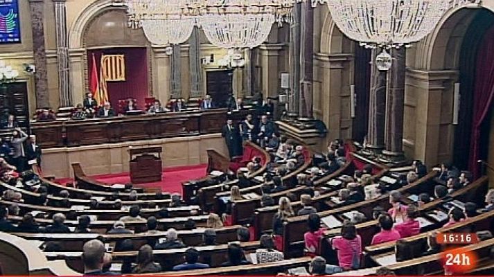 Parlamento - Cataluña confirma la declaración
