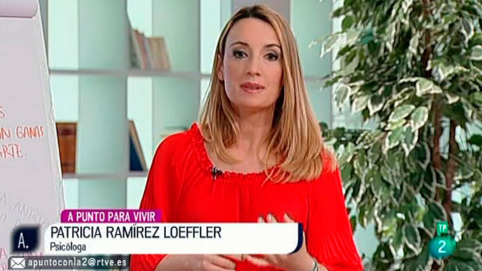 A punto con La 2 - A punto para vivir - Patricia Ramírez nos explica: Tener esperanza