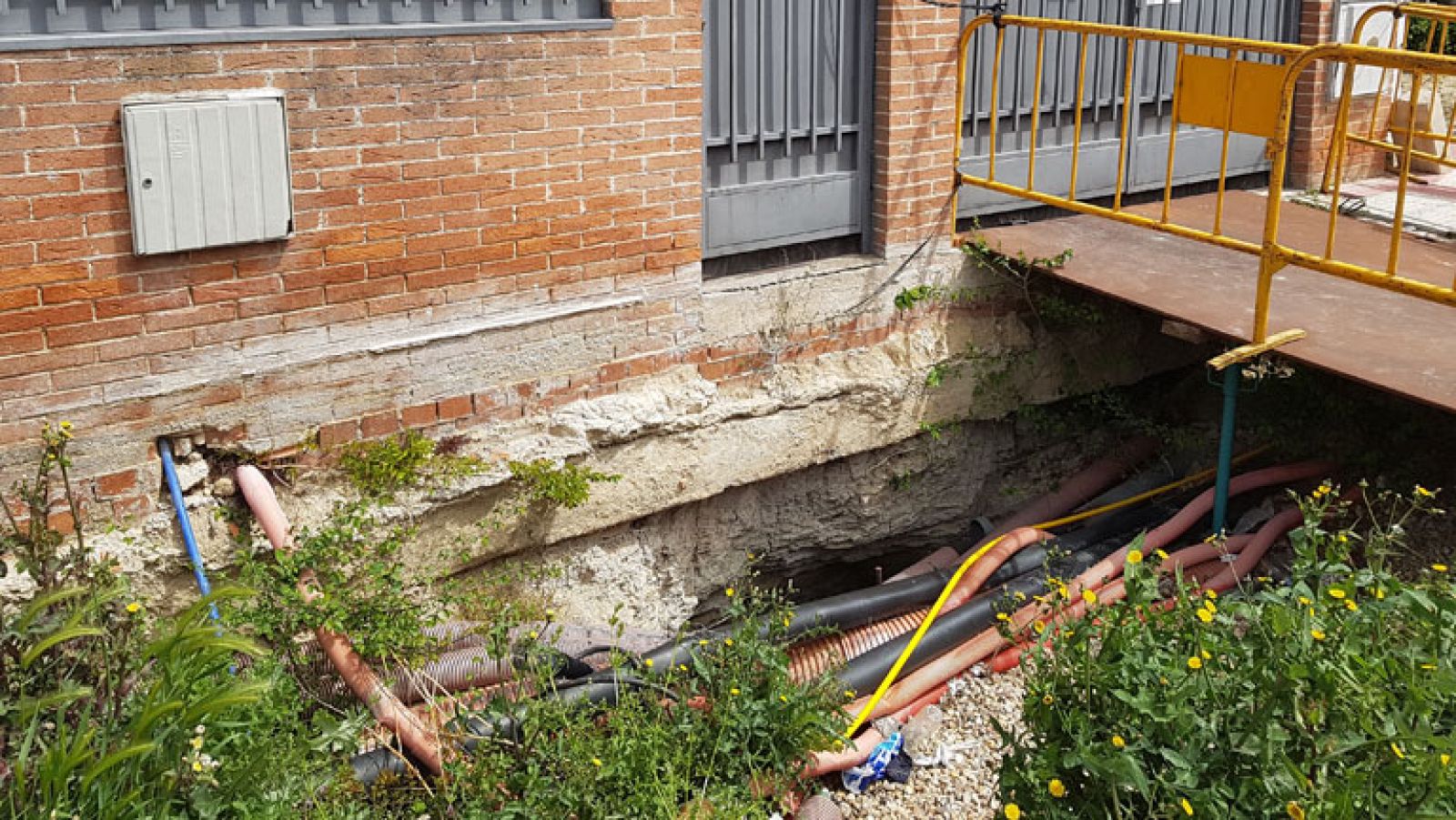 Vivir sobre una cueva