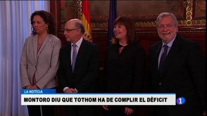 Informatiu Balear - Montoro diu que tothom ha de complir el dèficit