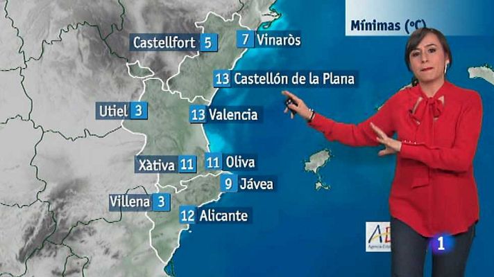 L'informatiu - Comunitat Valenciana - El tiempo en la Comunidad Valenciana - 14/04/16