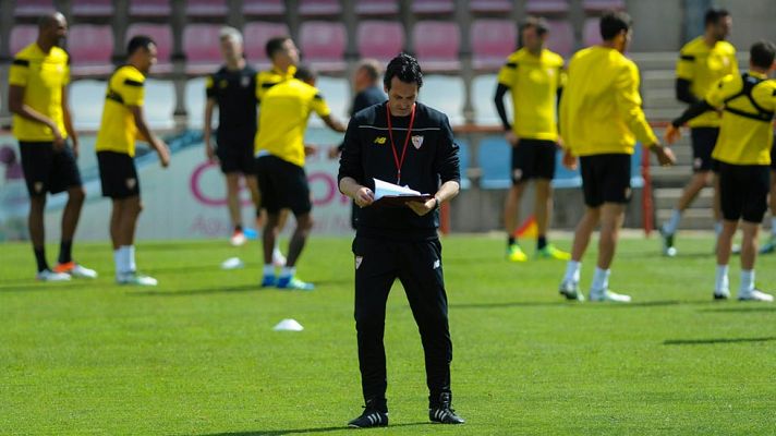 Telediario 1 - El Sevilla busca su tercera semifinal seguida ante el Athletic
