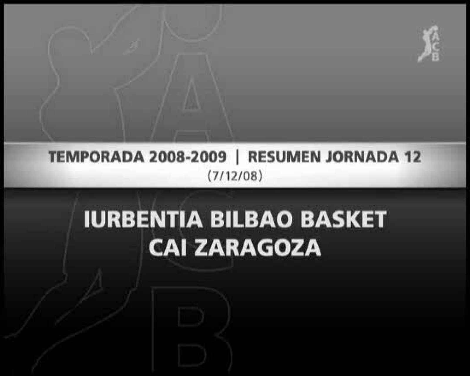 Iurbentia Bilbao 83-67 CAI Zaragoza - Baloncesto en RTVE | Ver