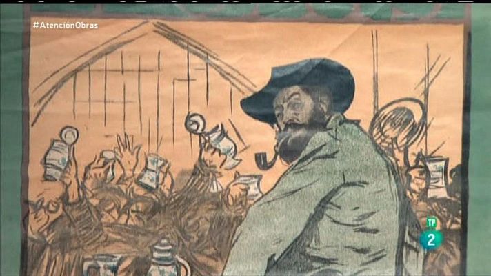 Atención obras - Ramón Casas