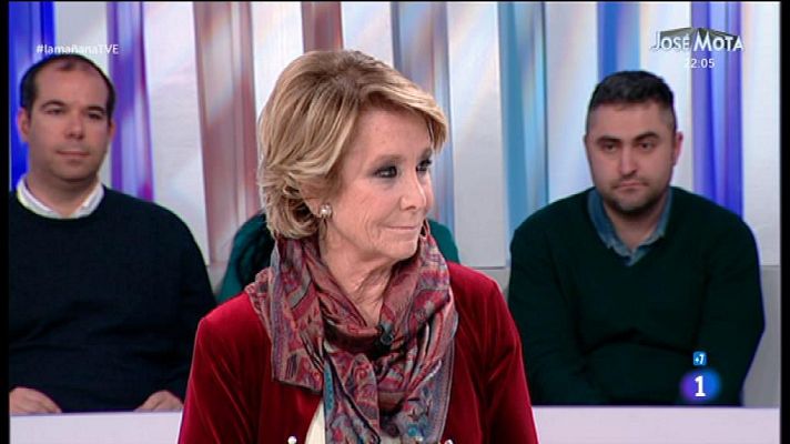 La mañana - Entrevista a Esperanza Aguirre