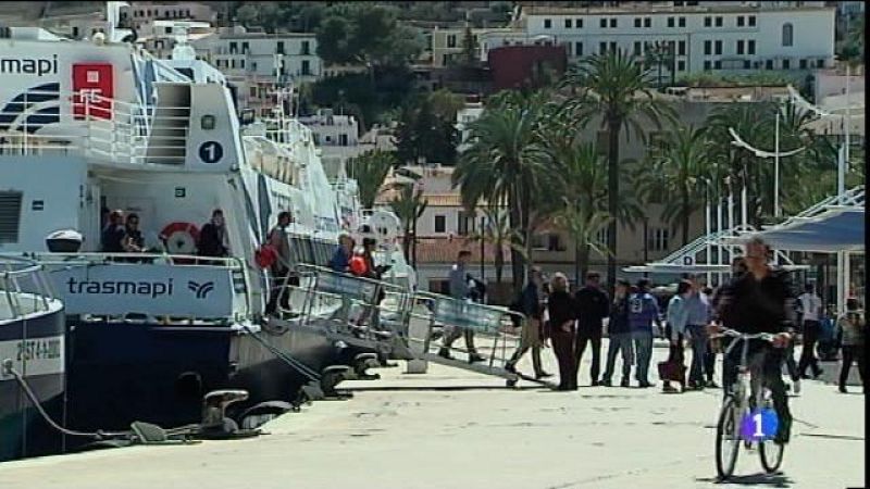 Formentera, conra el trasllat de l'aturada del ferri