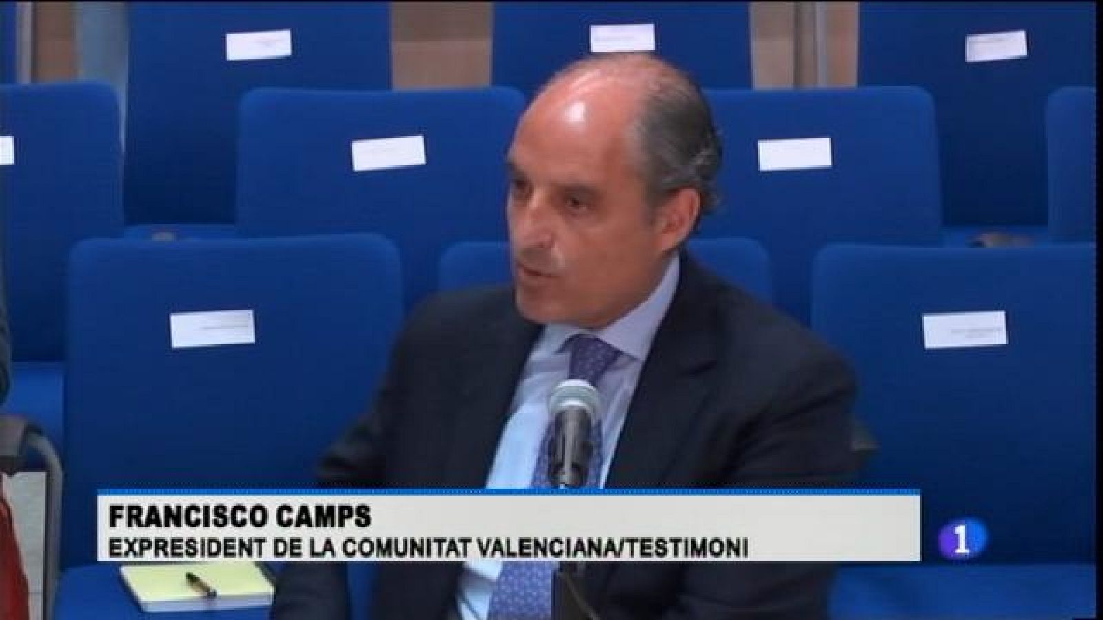 Camps es desvincula de la contractació de l'Institut Nóos