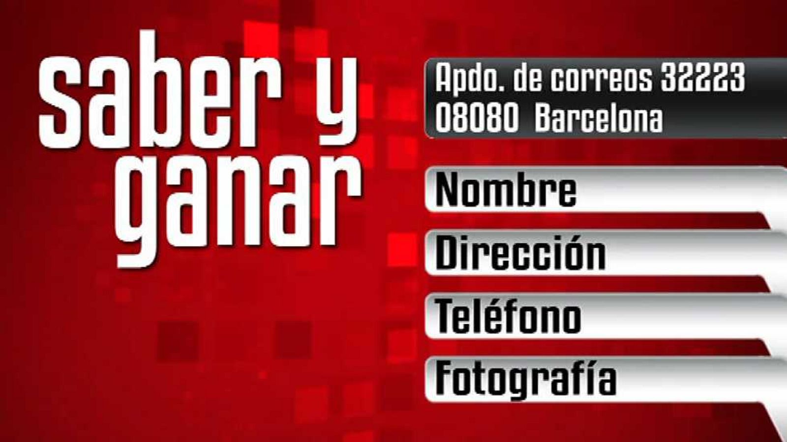 Saber y ganar. Edición Fin de semana - 16/04/16 - ver ahora