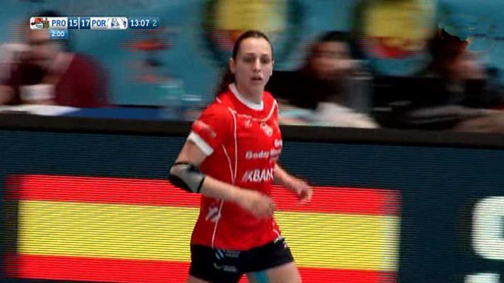 Balonmano - Copa SM La Reina. 2ª semifinal: Pro. Zuazo-B.M. Porriño