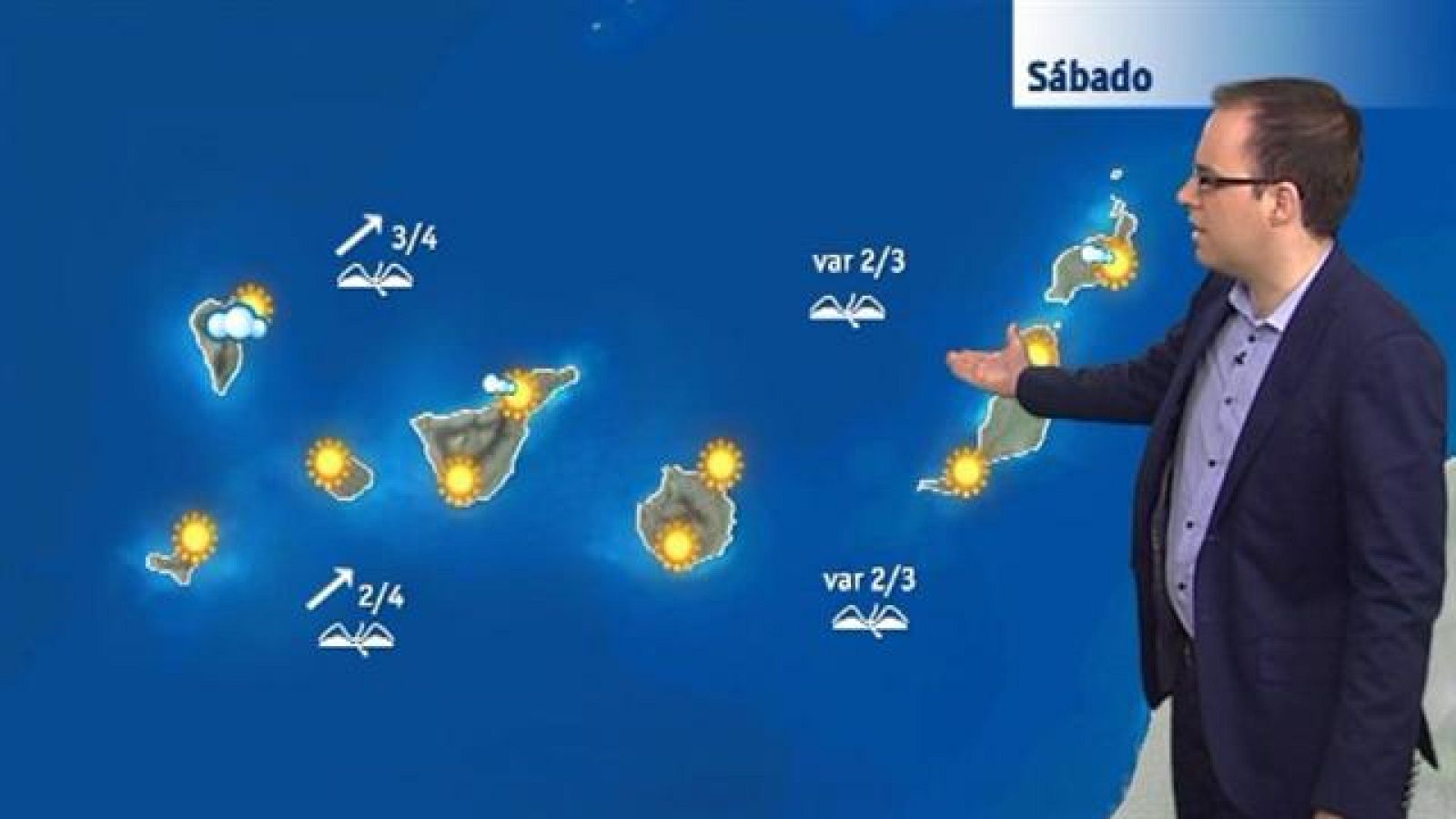 El tiempo en Canarias - 16/04/2016