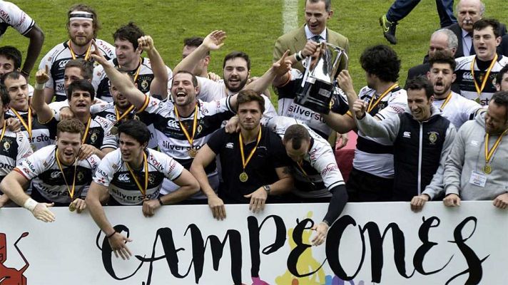 Telediario 1 - El Salvador, campeón de Copa, en un encuentro que bate el récord de asistencia en el rugby