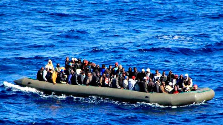 Telediario 1 - Desaparecen cerca de 400 inmigrantes, la mayoría somalíes, frente a las costas de Egipto