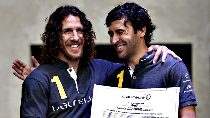 Telediario 1 - El desenlace de la Liga, la comidilla en los Premios Laureus