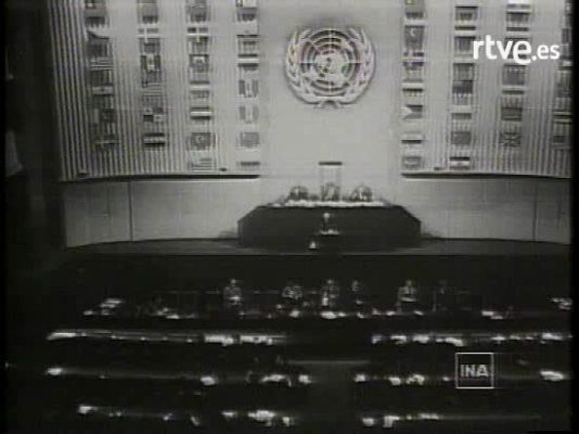 Fue noticia en el Archivo de RTVE - 50 años de la declaración de los derechos humanos
