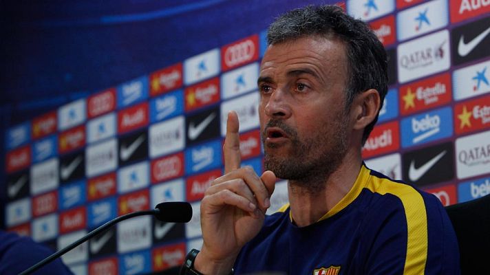 Telediario 1 - Luis Enrique no se disculpa: "No he faltado el respeto a nadie"