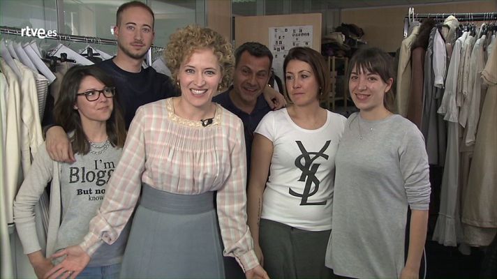 Seis hermanas - Charlamos con Marta Larralde desde el vestuario de la serie