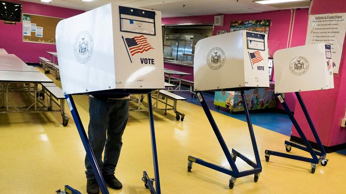 Telediario 1 - Las primarias de Nueva York, una votación crucial en la carrera hacia la Casa Blanca