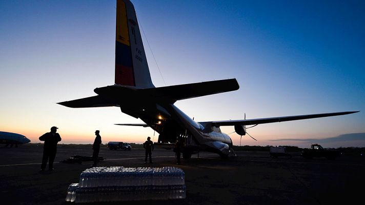 Telediario 1 - España enviará un avión con doce toneladas de ayuda humanitaria a Ecuador