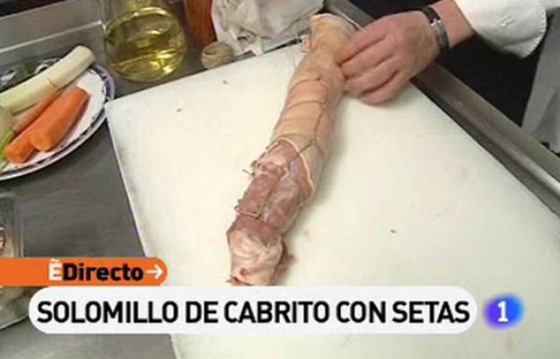 RTVE Cocina - Solomillo de cabrito con setas