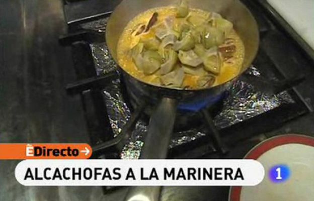 RTVE Cocina - Alcachofas a la marinera