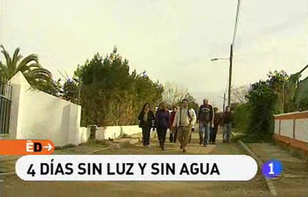 España Directo - Cuatro días sin luz y sin agua