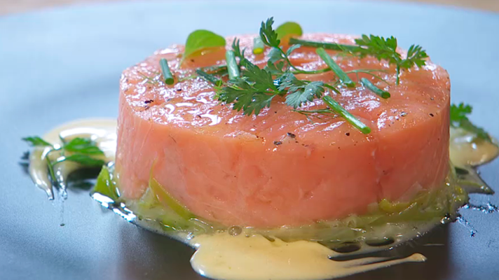 RTVE Cocina - Salmón con puerros