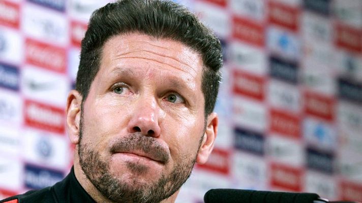 Telediario 1 - Simeone: "Admiro y respeto a Ramos"