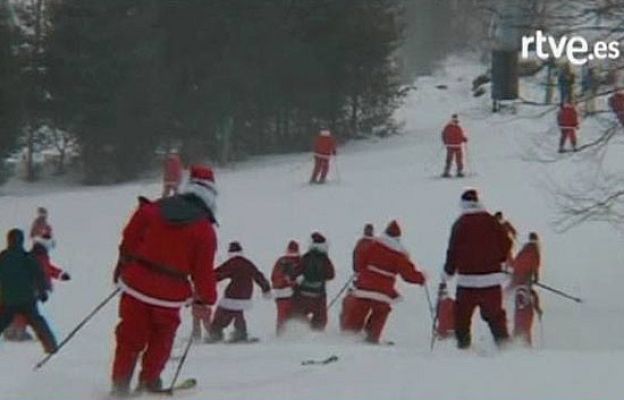  - Papa Noel esquiador