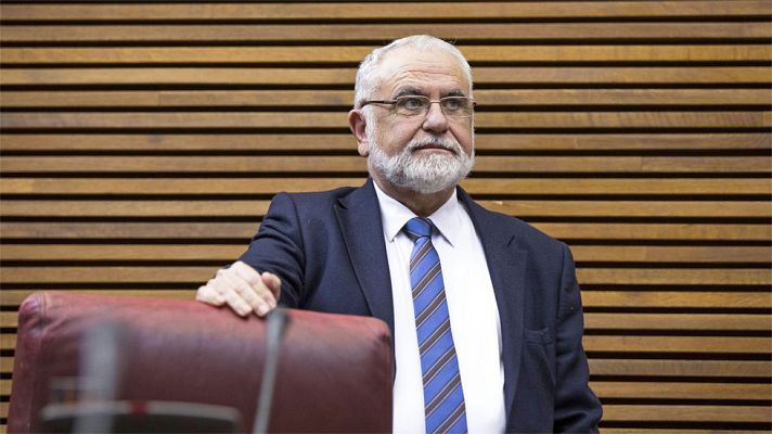 Telediario 1 - El juez propone juzgar a Juan Cotino por adjudicaciones con motivo de la visita del papa