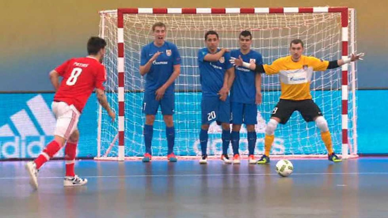 Fútbol Sala - UEFA Futsal, 1ª semifinal:  Ugra Yugorsk - Benfica - Ver ahora