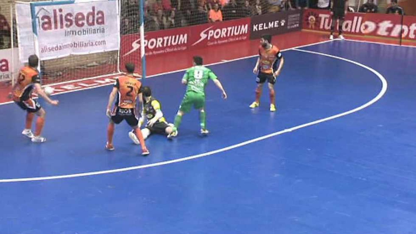 Fútbol Sala - Liga Nacional. 29ª Jornada: Aspil Vidal Ribera Navarra-Magna Gurpea - Ver ahora