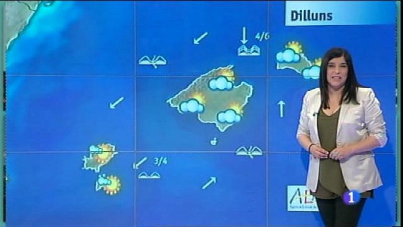 El temps a les Illes Balears - 25/04/16
