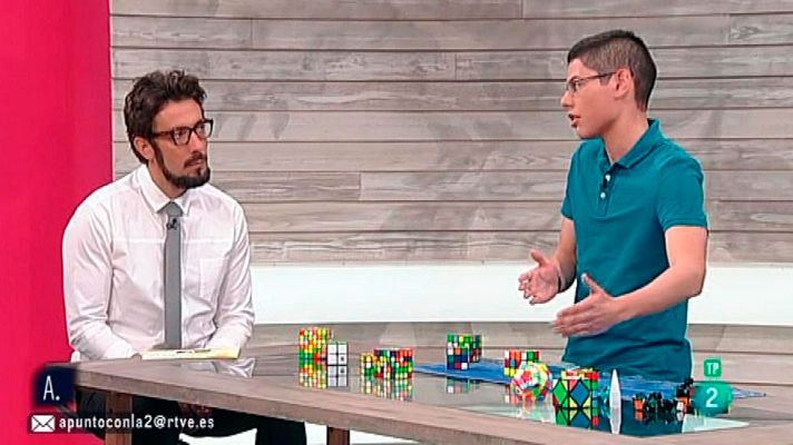 A punto con La 2 - Entrevista. Darío Roa: el español más rápido del cubo Rubik