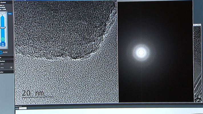 Telediario 1 - Madrid alberga el microscopio más potente del mundo