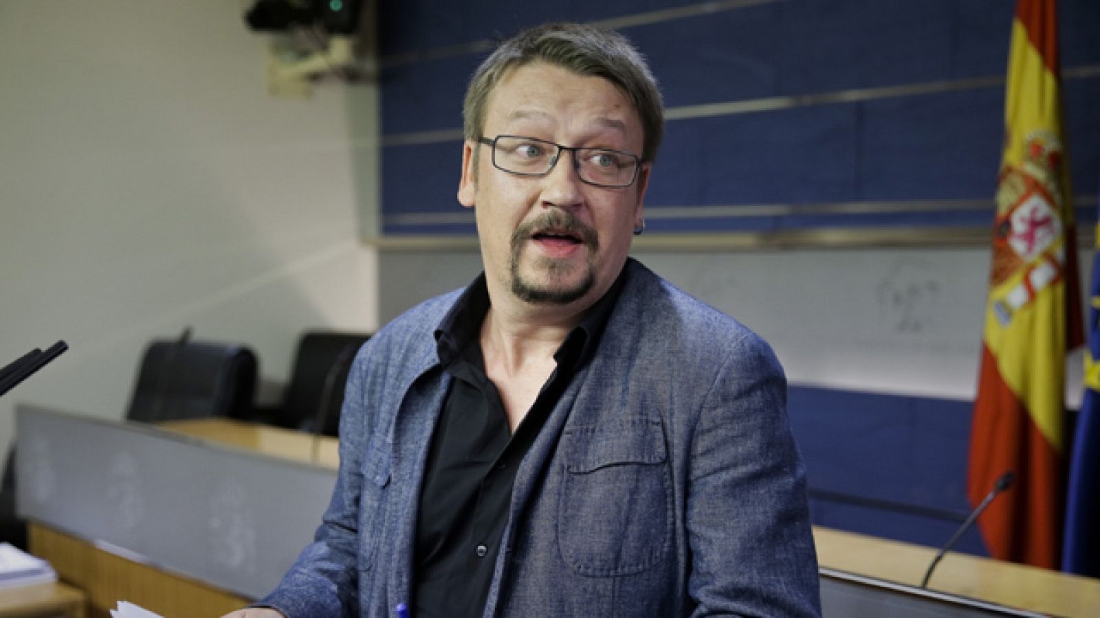 Xavier Domènech (En Comú): "Basta de bromas"