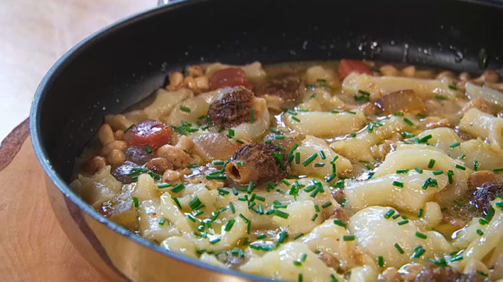 RTVE Cocina - Callos de bacalao con setas de primavera