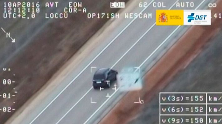 Telediario 1 - La DGT ha multado a 34.000 conductores por exceso de velocidad en solo una semana