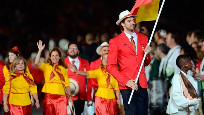 Telediario 1 - Gasol, el último abanderado olímpico, de una tradición sobre todo acuática